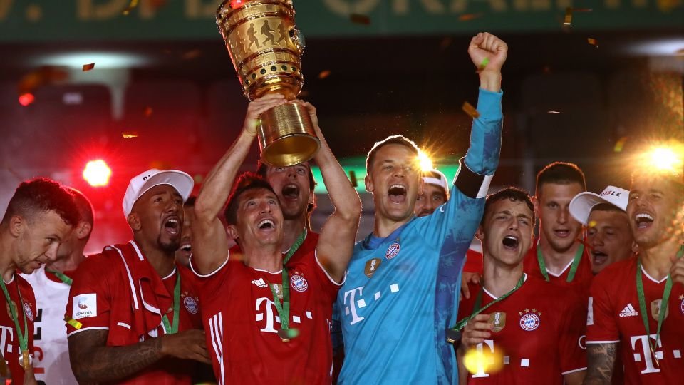 Lewandowski Scores Brace As Bayern Lift German Cup Polandin Com