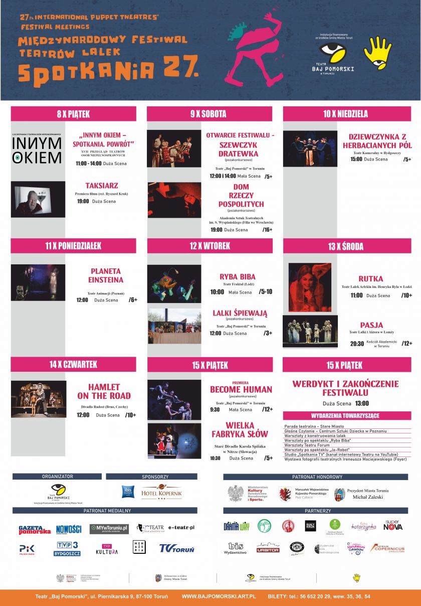 27. Międzynarodowy Festiwal Teatrów Lalek „Spotkania”