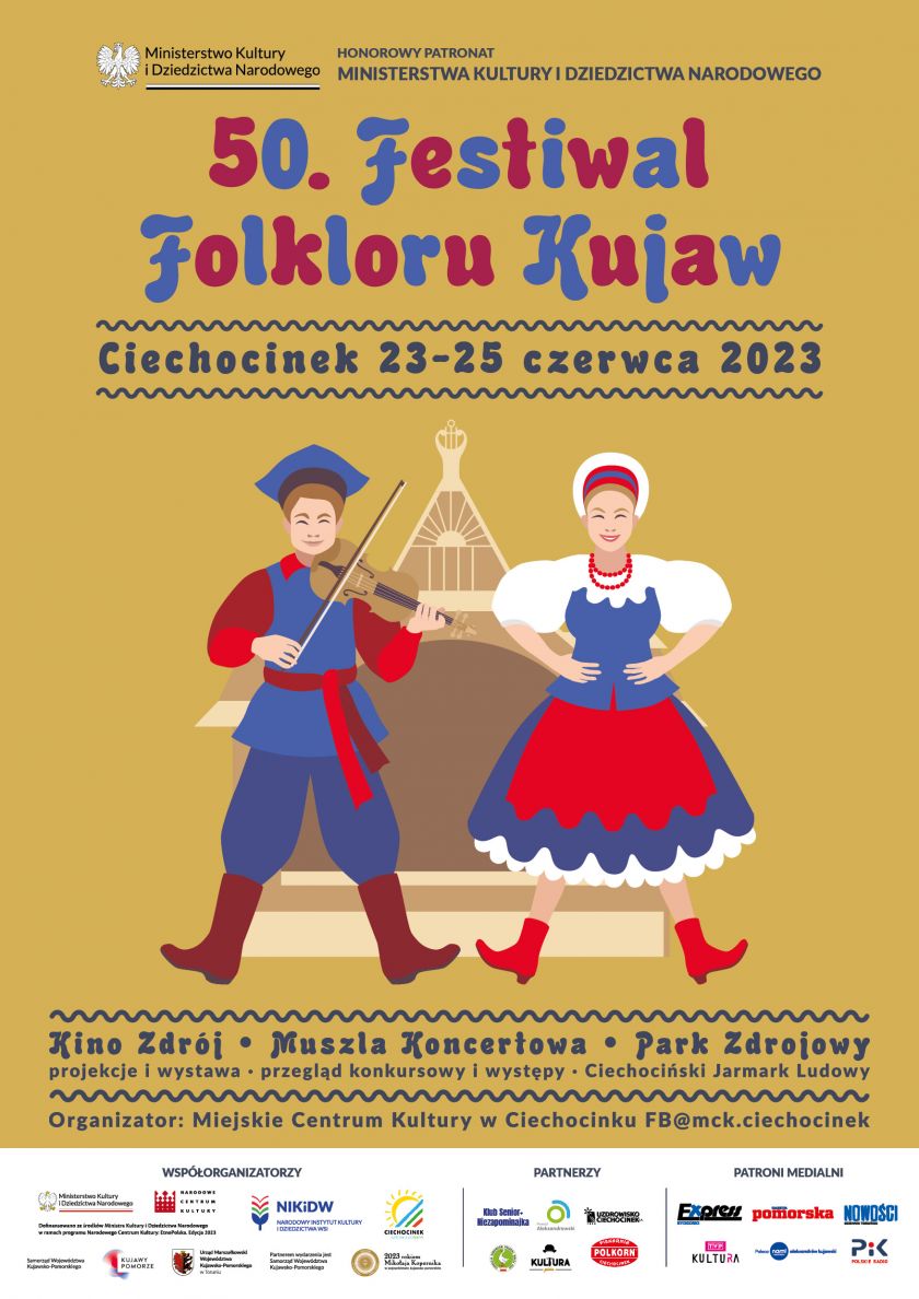 50. Festiwal Folkloru Kujaw w Ciechocinku