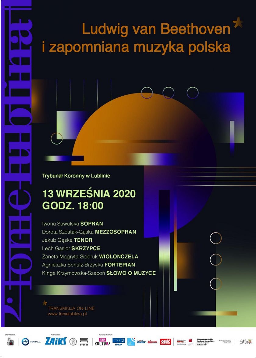 Koncert Beethoven i zapomniana muzyka polska/ Fonie Lublina 2020