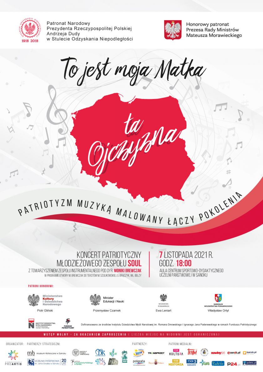 Koncert Patriotyczny Młodzieżowego Zespołu SOUL „To jest moja Matka, ta Ojczyzna”