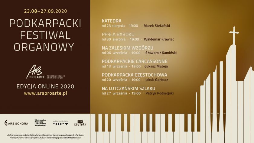 Podkarpacki Festiwal Organowy – edycja online 2020