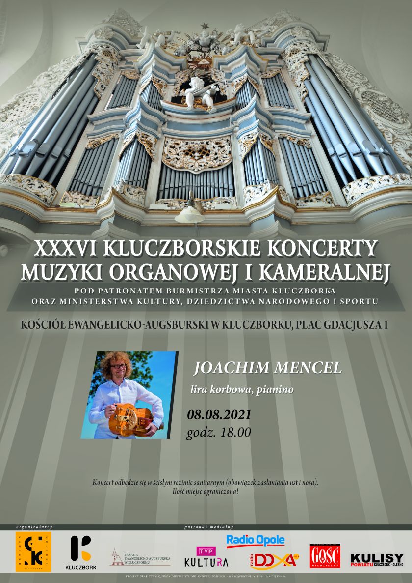 XXXVI Kluczborskie Koncerty Muzyki Organowej i Kameralnej