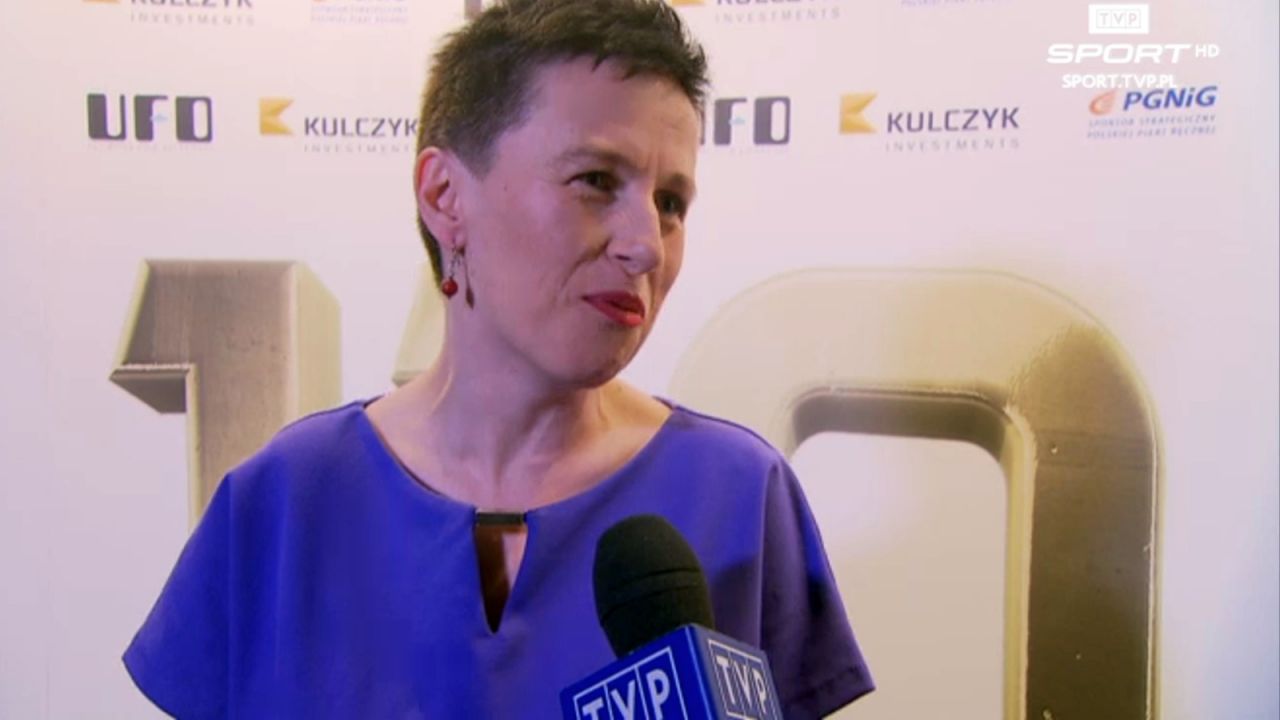 Katarzyna Rogowiec umiejętności aktorskie się przydały TVP SPORT