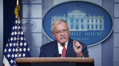 Генерал-лейтэнант у адстаўцы Кіт Келаг выступае падчас прэс-канферэнцыі ў Белым доме. Вашынгтон, ЗША. 22 верасня 2020 года. Фота: Drew Angerer / Getty Images
