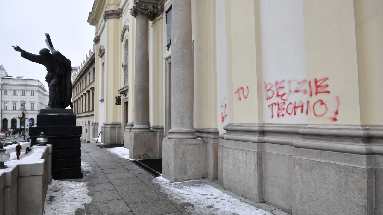Jerzy Jachowicz o obecnej kontynuacji hasła „Kościół naszym wrogiem” (fot. PAP/Radek Pietruszka) Jerzy Jachowicz o obecnej kontynuacji hasła „Kościół naszym wrogiem” (fot. PAP/Radek Pietruszka)