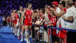 Ponad 11 tysięcy kibiców wspierało polskie siatkarki w półfinale Ligi Narodów (fot. Volleyball World)
