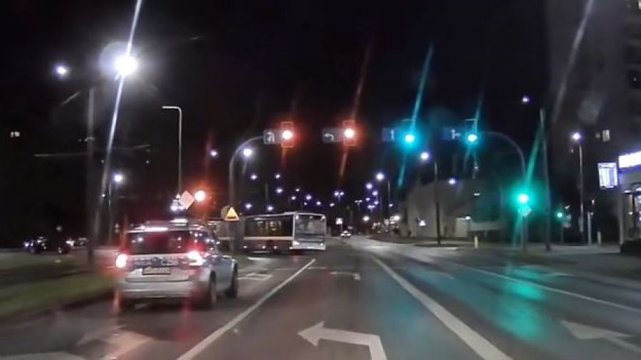 Policjanci prowadzą postępowanie wyjaśniające (mat. Stop Cham)