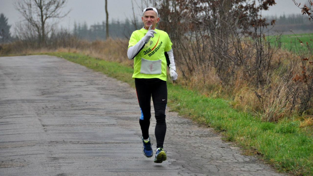 Ryszard Kałaczyński (fot. Facebook/366 maratonów w 366 dni) Ryszard Kałaczyński (fot. Facebook/366 maratonów w 366 dni)