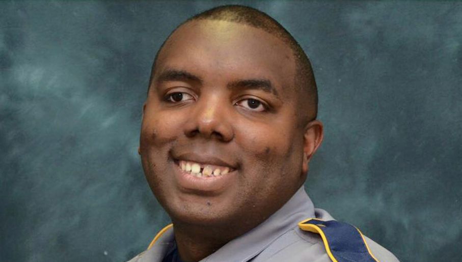 Montrell Jackson, jeden z policjantów zabitych przez Longa (fot. PAP/EPA/BATON ROUGE POLICE DEPARTMENT)