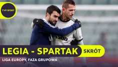 Legia Warszawa – Spartak Moskwa, Liga Europy, mecz 6. kolejki [SKRÓT] (fot. Getty)