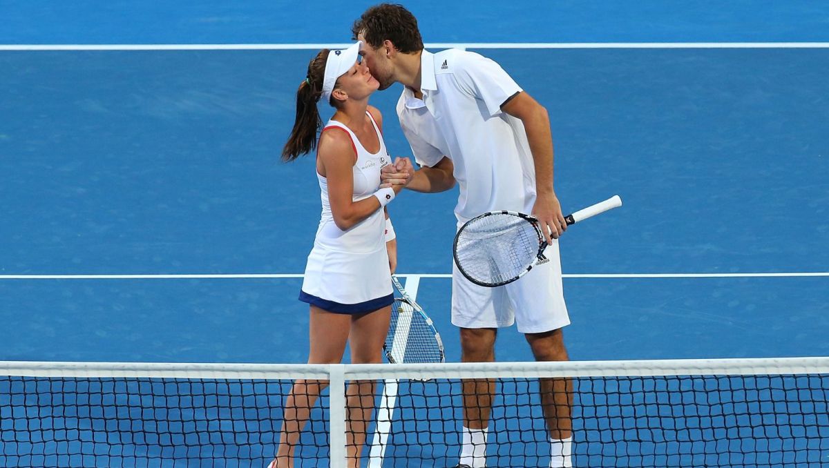 Agnieszka Radwańska i Jerzy Janowicz (fot. Getty Images) Agnieszka Radwańska i Jerzy Janowicz (fot. Getty Images)