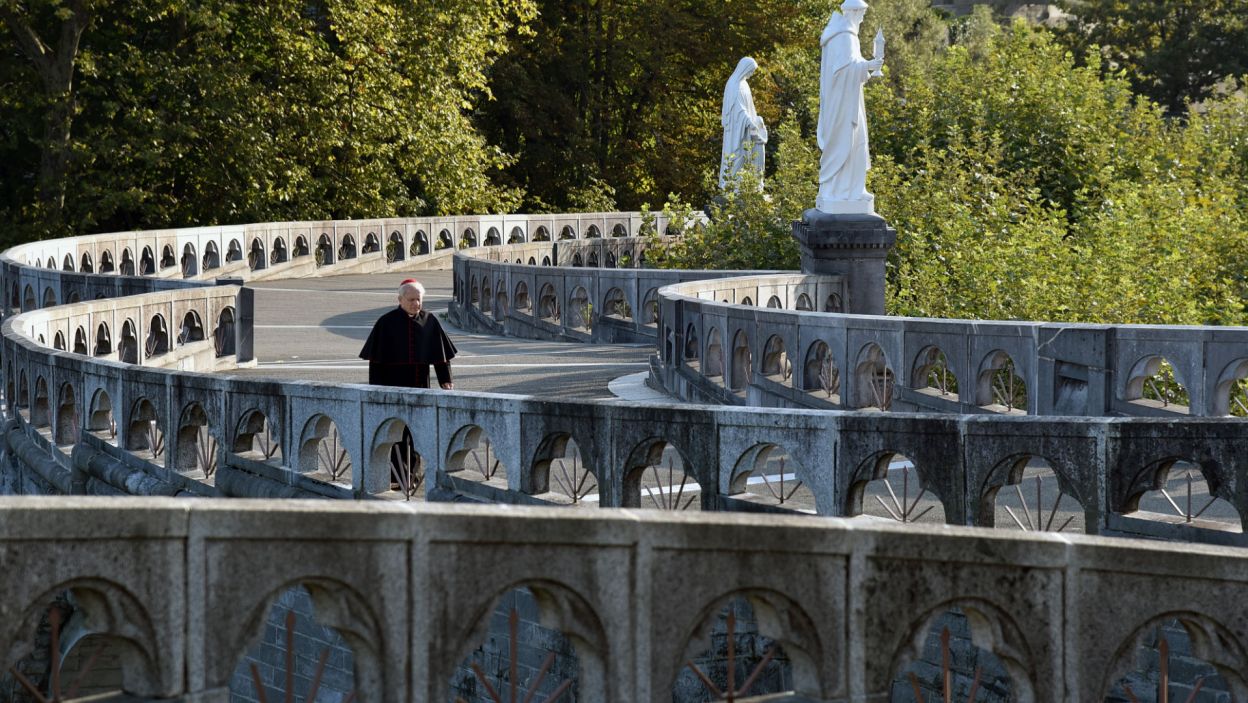 ... i poza granicami Polski m.in. w Lourdes (fot. Agata Ciołek)