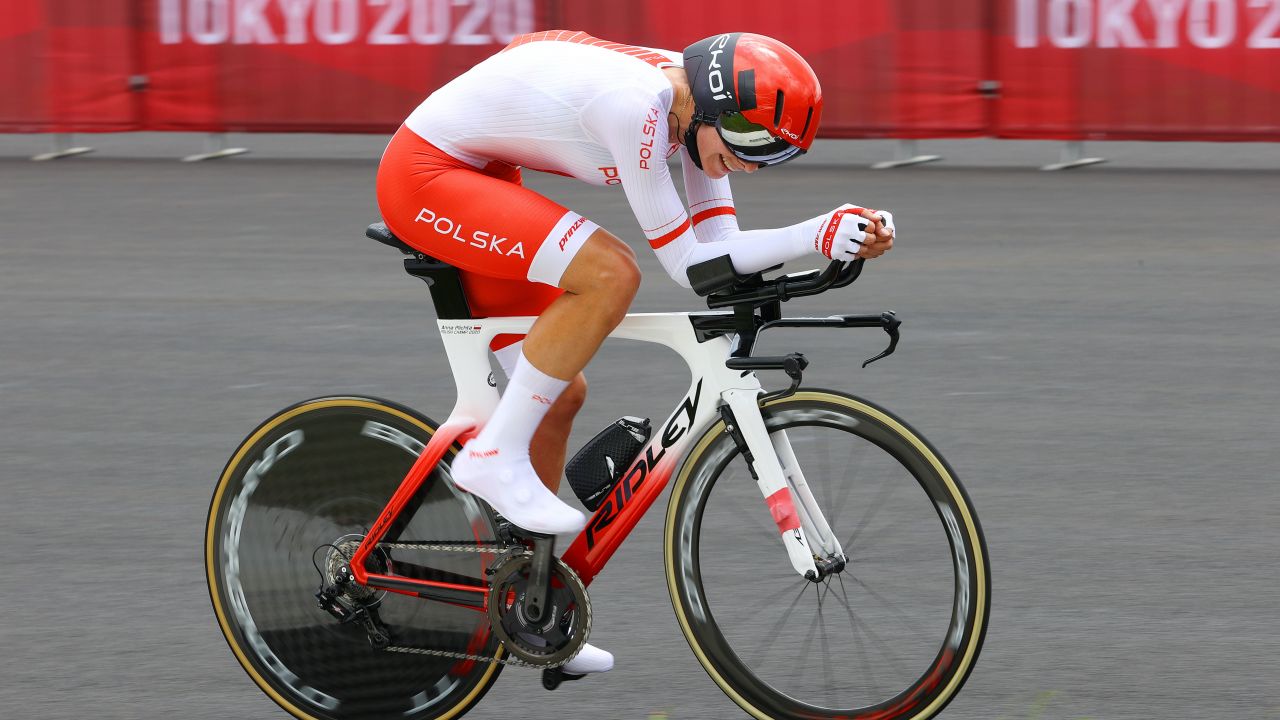 Anna Plichta była dopiero przedostatnia w indywidualnej jeździe na czas (fot. Getty Images)