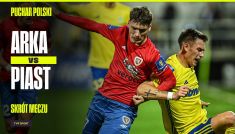 Arka Gdynia – Piast Gliwice, Puchar Polski, 1/16 finału (fot. TVP SPORT)