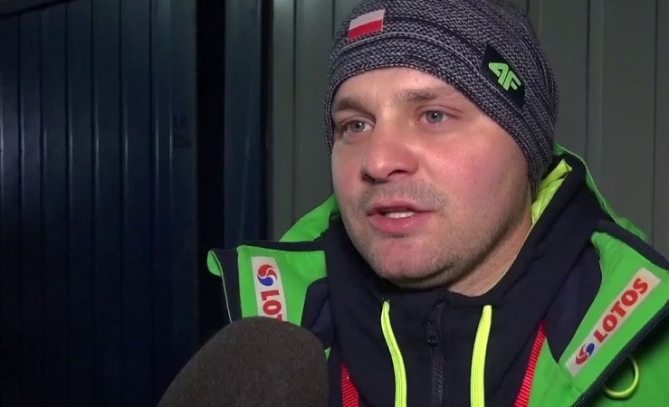 Sławomir Hankus w początkach pracy z kadrą kobiet (fot. TVP) Sławomir Hankus w początkach pracy z kadrą kobiet (fot. TVP)