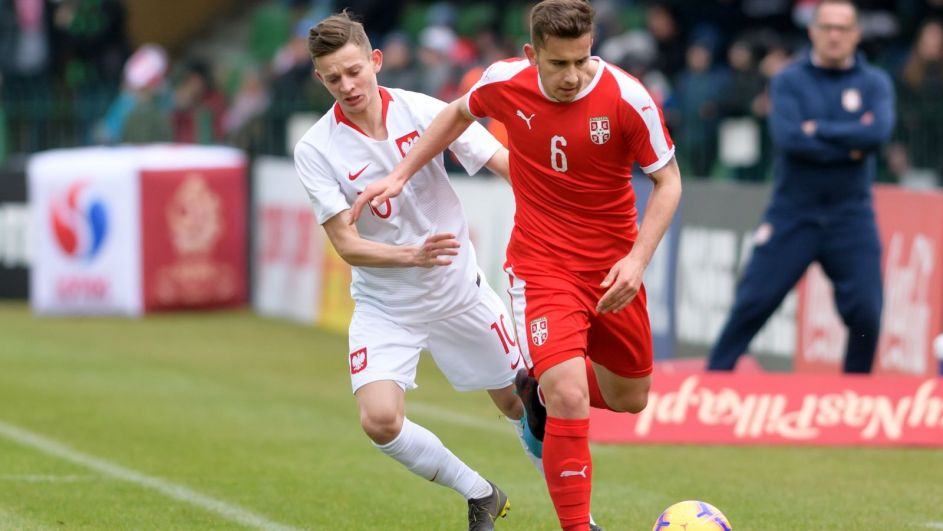 Sebastian Szymański (L) i Miladin Stevanović (fot. PAP/Jakub Kaczmarczyk) Sebastian Szymański (L) i Miladin Stevanović (fot. PAP/Jakub Kaczmarczyk)