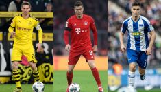 Łukasz Piszczek, Robert Lewandowski i Krzysztof Piątek