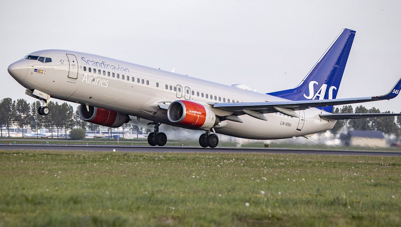 Skandynawskie linie lotnicze (fot. Nicolas Economou/NurPhoto via Getty Images)