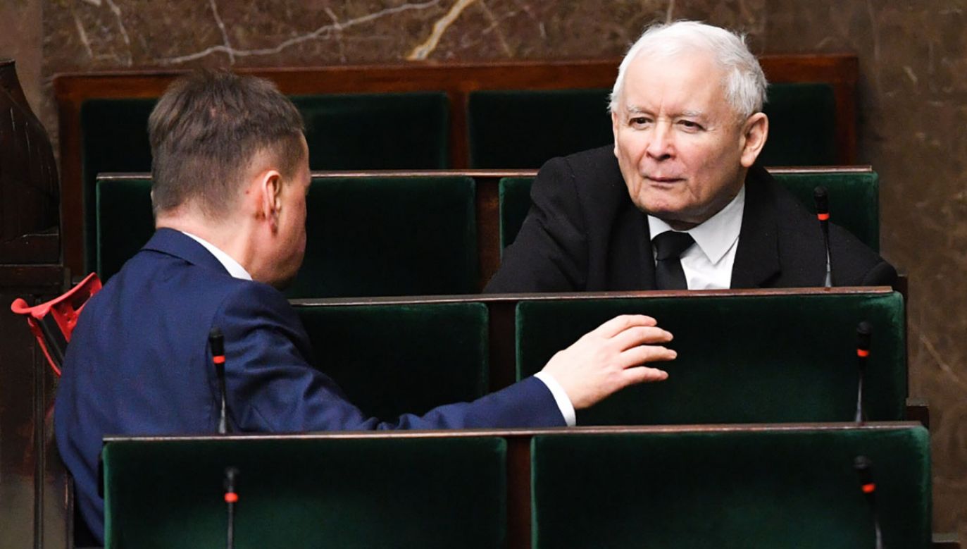 Prezes Kaczyński wraca do zdrowia (fot. PAP/Radek Pietruszka)
