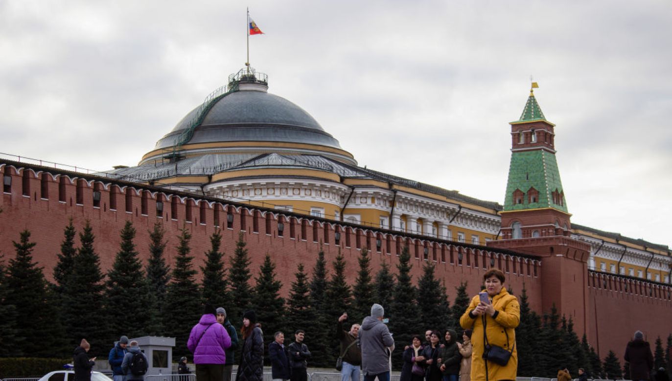 Z Kremlem interesy robi wciąż ok. 1200 firm z całego świata. (Fot. Vlad Karkov/SOPA Images/LightRocket; Getty Images)