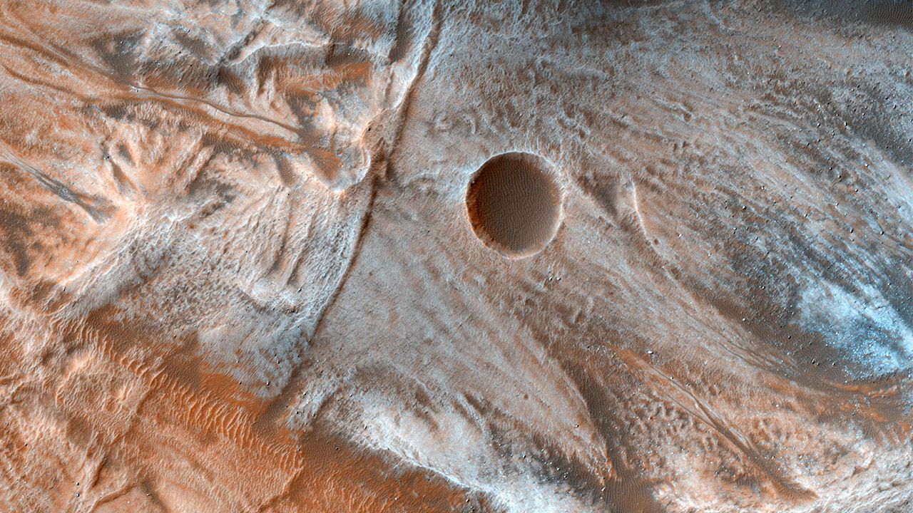 „Podziemna woda to mocny dowód na historyczne podobieństwo Marsa i Ziemi” (fot. NASA/JPL-Caltech/Univ. of Arizona)