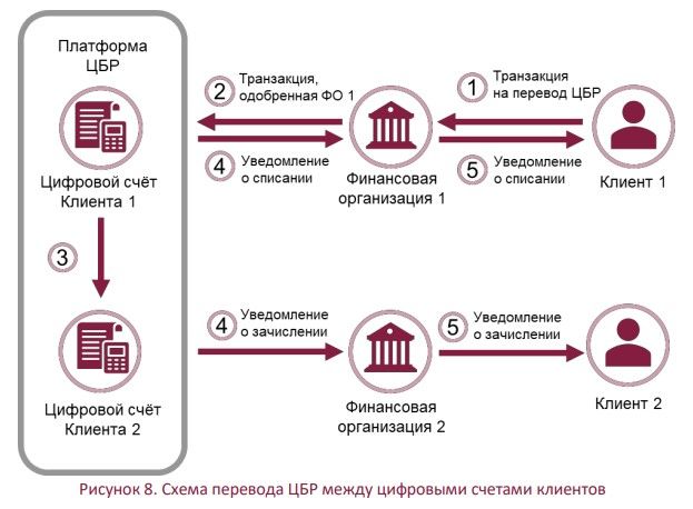 Схема пераводу ЛБР між рахункамі (Скрыншот: Nbrb.by)