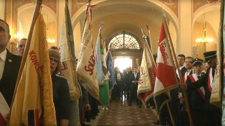 Uroczystości 1 maja w sanktuarium św. Józefa w Kaliszu (Fot. domjozefa.tv)