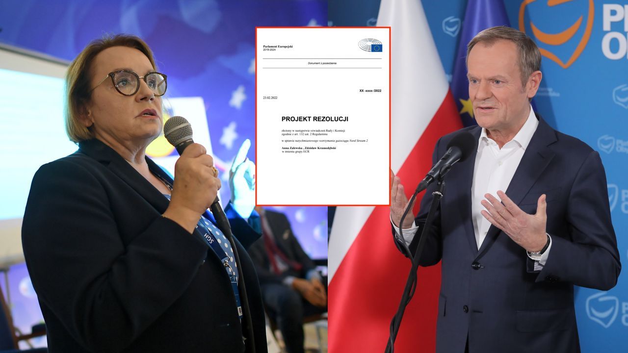 Anna Zalewska, Donald Tusk (fot. PAP/Marcin Obara, PAP/Paweł Supernak)