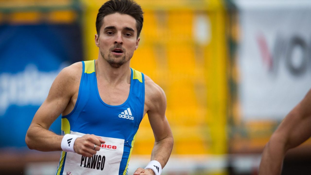 Marek Plawgo podczas zawodów w Toruniu w 2013 roku (fot. PAP)