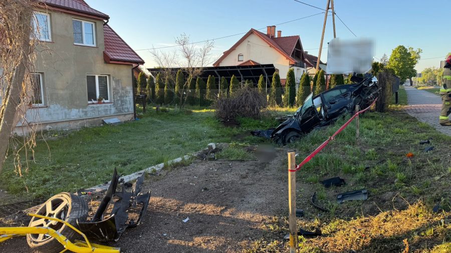 29-letni pieszy zginął na miejscu