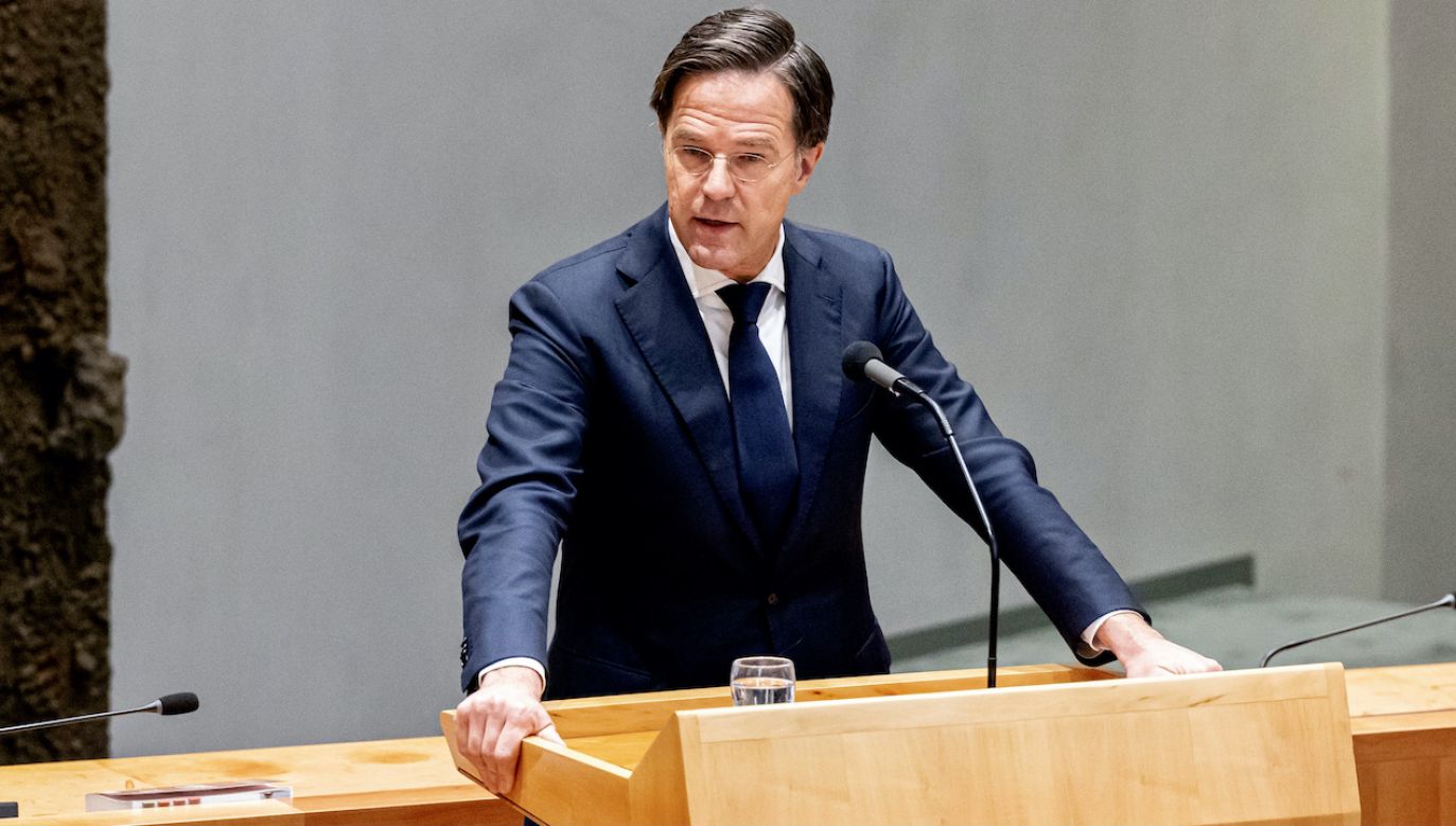 Premier Holandii Mark Rutte (fot. Patrick van Katwijk/BSR Agency/Getty Images)