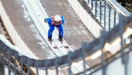 Jakub Wolny podczas zmagań w Wiśle (fot. Getty). Jakub Wolny podczas zmagań w Wiśle (fot. Getty).
