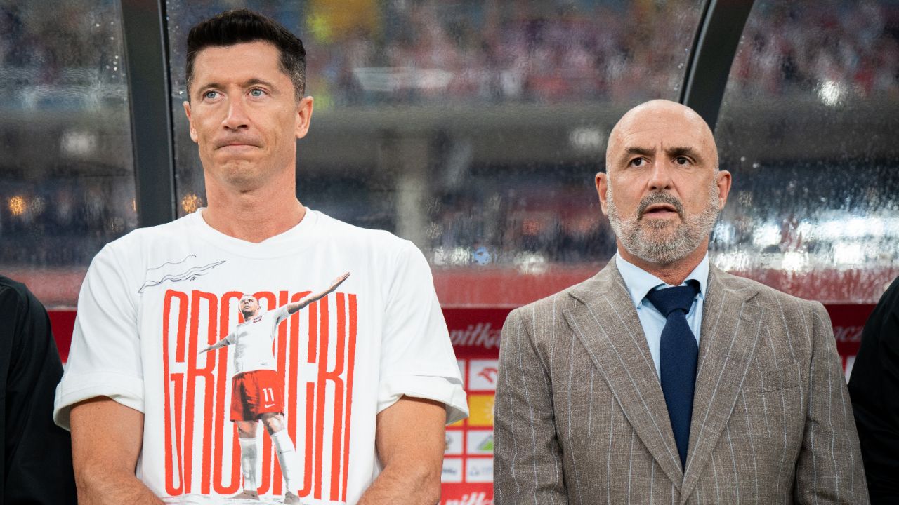 Konflikt Robert Lewandowski – Michał Probierz jeszcze długo będzie gorącym tematem medialnym (fot. Getty Images)