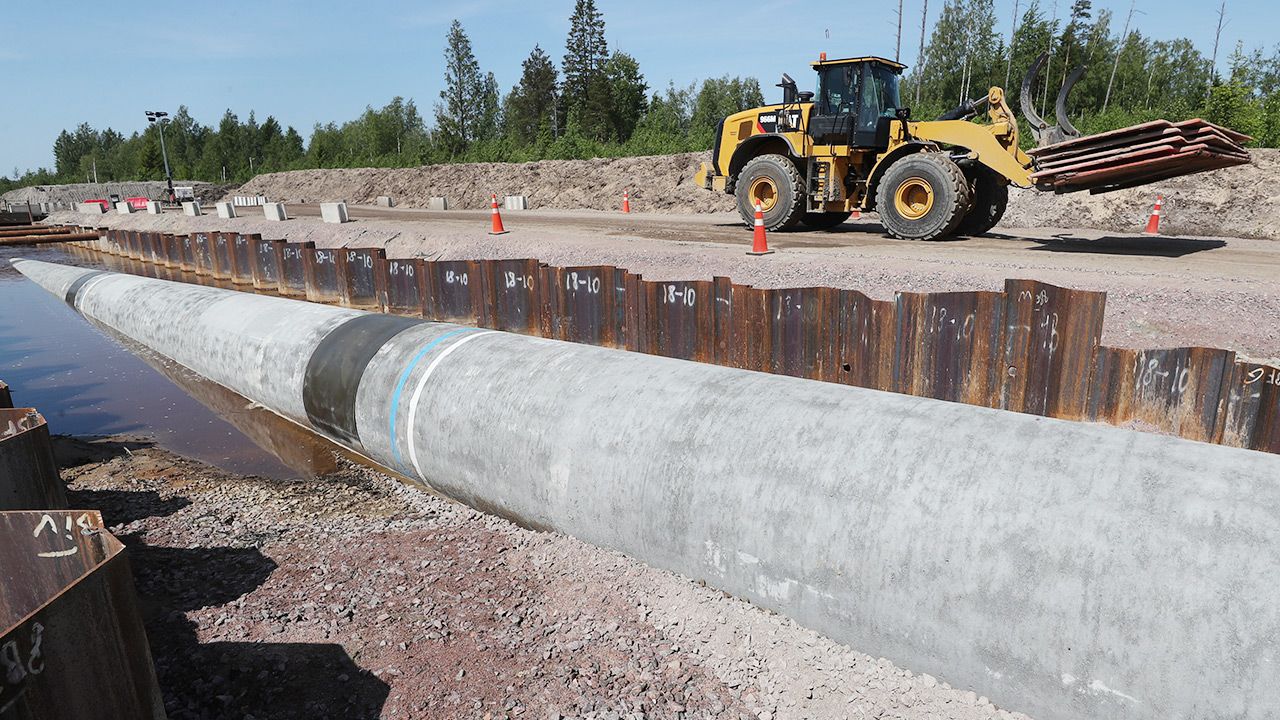Budowa Nord Stream 2 jest bliska ukończenia (fot. Alexander Demianchuk\TASS via Getty Images) Budowa Nord Stream 2 jest bliska ukończenia (fot. Alexander Demianchuk\TASS via Getty Images)