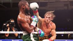 Gala w Miami. Floyd Mayweather Jr. – Logan Paul (fot. Getty Images)