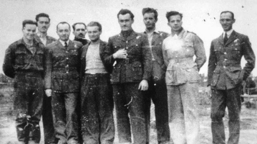 Polscy lotnicy RAF, jeńcy z Żagania (fot. Muzeum Obozów Jenieckich w Żaganiu)