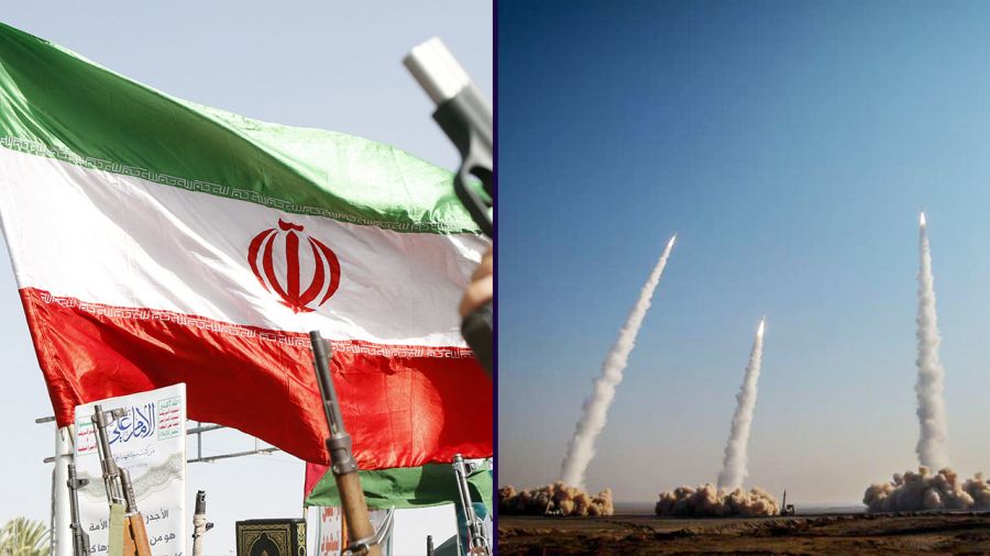 Iran mści się na Izraelu (fot. AA/ABACA / Abaca Press / Forum; Sepahnews/Handout/Anadolu Agency via Getty Images)