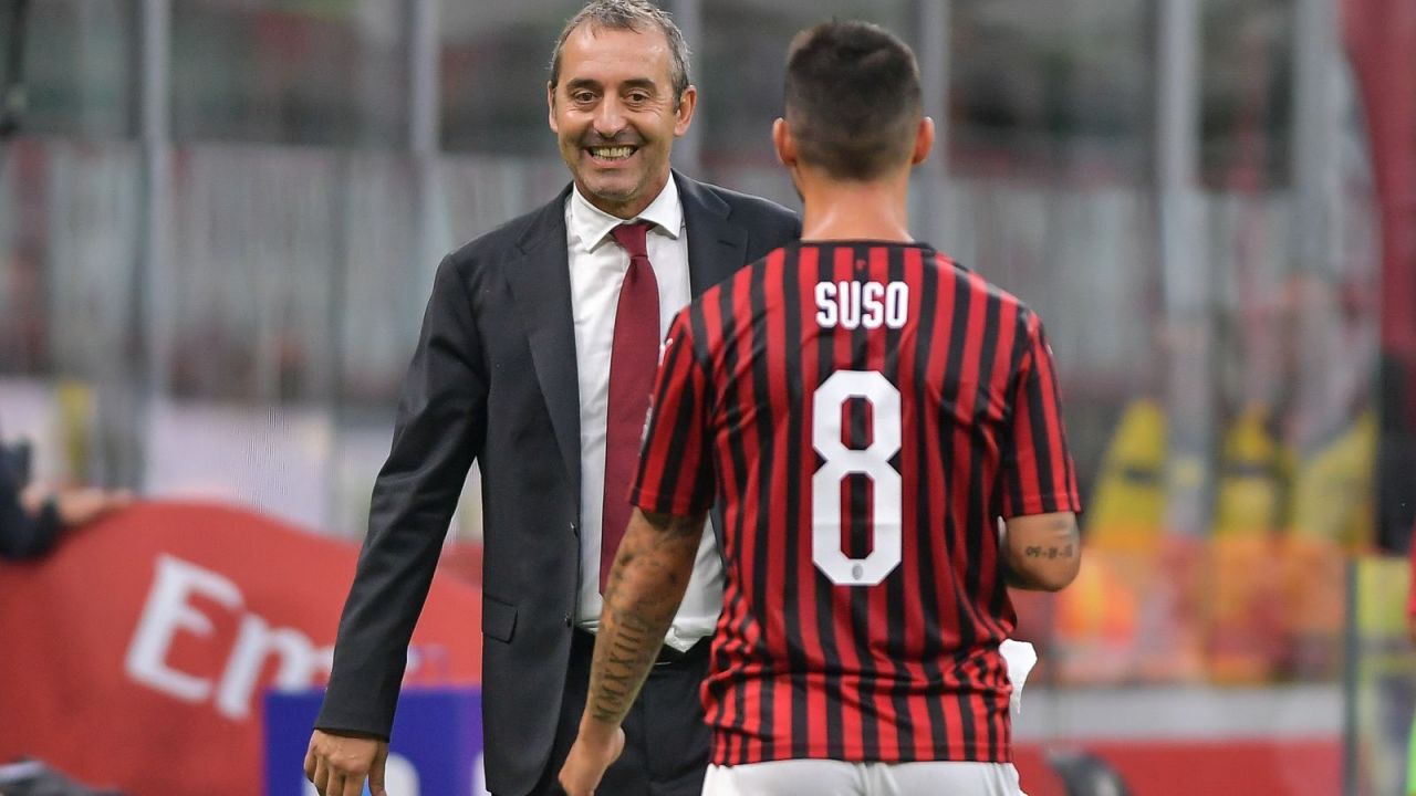 AC Milan Marco Giampaolo nowy trener zmiana Luciano Spalletti Marcelino Di  Marzio (sport.tvp.pl)
