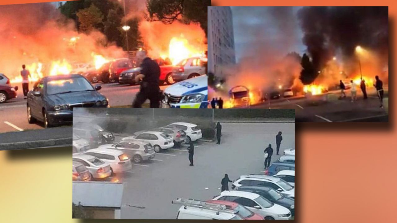 Policja nie wyklucza, że to zorganizowana akcja (fot. TT/ Raveen Aujmaya/Johan Jansson)