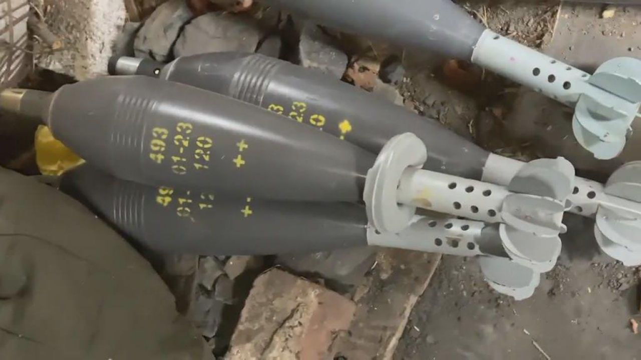 Ukraina wznawia produkcję amunicji. Pierwsze granaty moździerzowe 120 mm dotarły na front