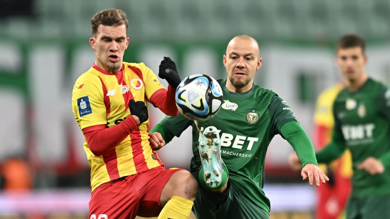 Korona Kielce utrzymała się w PKO BP Ekstraklasie (fot. PAP)