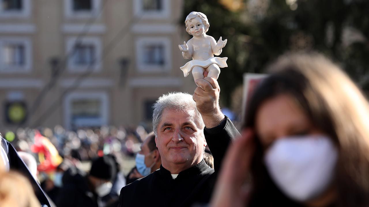 Specjalne błogosławieństwo w Watykanie (fot. Franco Origlia/Getty Images)