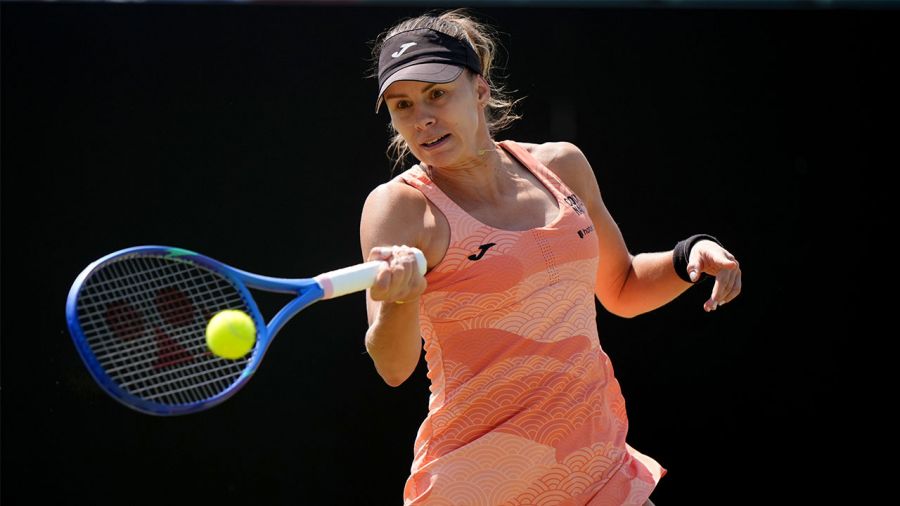 Magda Linette (fot. Bradley Collyer/PA Images via Getty Images)