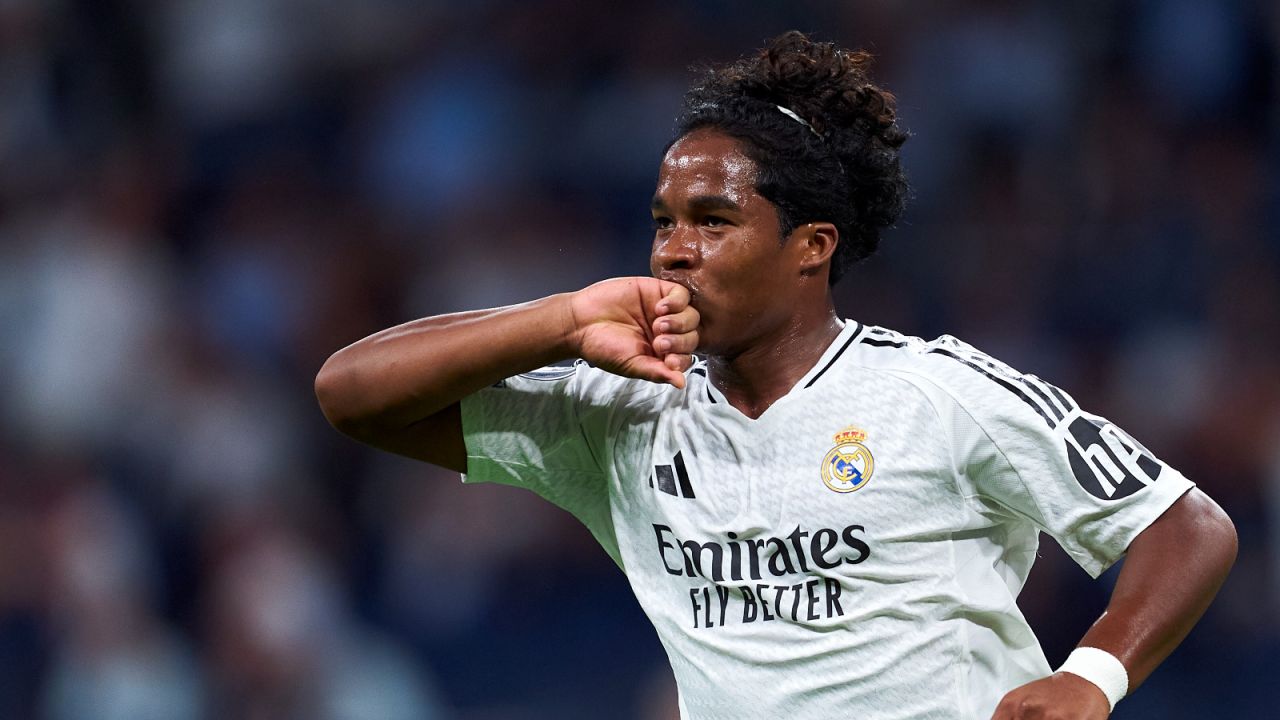 Endrick najmłodszym strzelcem gola dla Realu Madryt w Lidze Mistrzów | TVP SPORT