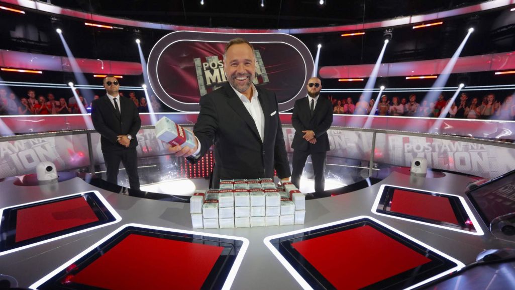 Nowy sezon programu „Postaw na milion” wystartuje na antenie TVP2 w piątek 6 września o godz. 22:00. Serdecznie zapraszamy! Fot. Gawron/ TVP