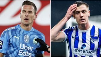 Arkadiusz Milik i Krzysztof Piątek (fot. PAP / Getty)