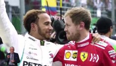 Sebastian Vettel i Lewis Hamilton w Mercedesie? (fot. TVP)
