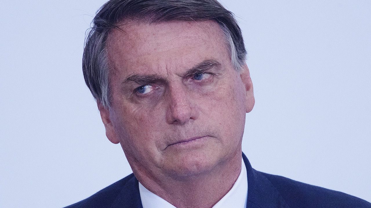 Prezydent Brazylii Jair Bolsonaro (fot. PAP/EPA/Joedson Alves) Prezydent Brazylii Jair Bolsonaro (fot. PAP/EPA/Joedson Alves)