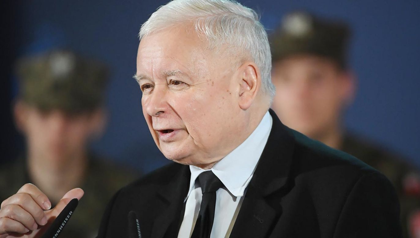 Jarosław Kaczyński (fot. PAP/Andrzej Lange)